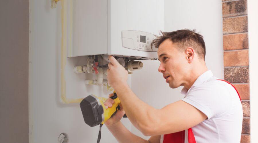 Local water heater installation in Dryfork, WV